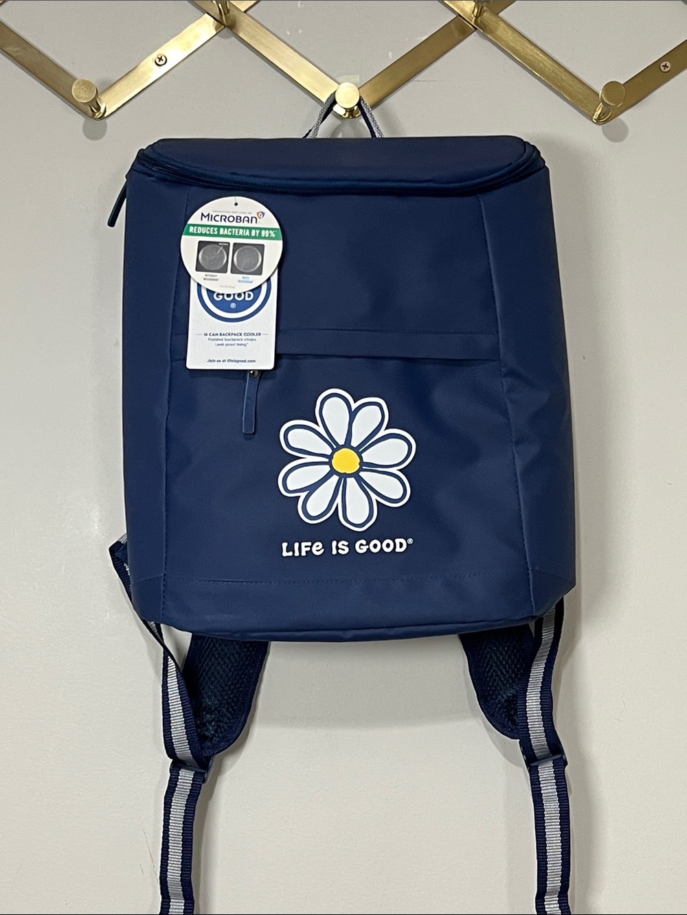 Life is Good Backpack Cooler